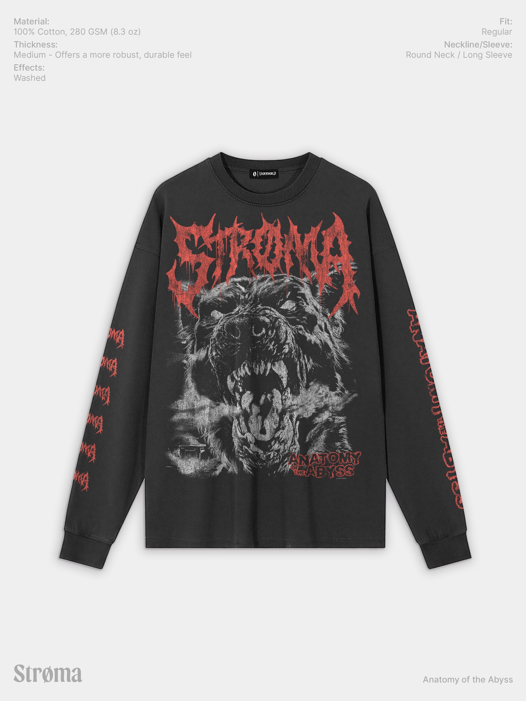 Anatomy Of The Abbys Vintage Long Sleeve T-Shirt