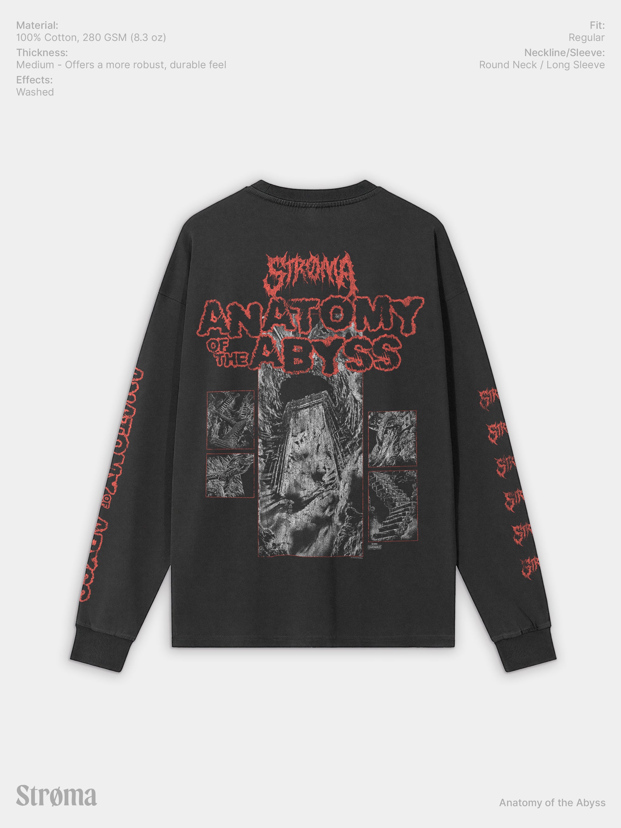 Anatomy Of The Abbys Vintage Long Sleeve T-Shirt