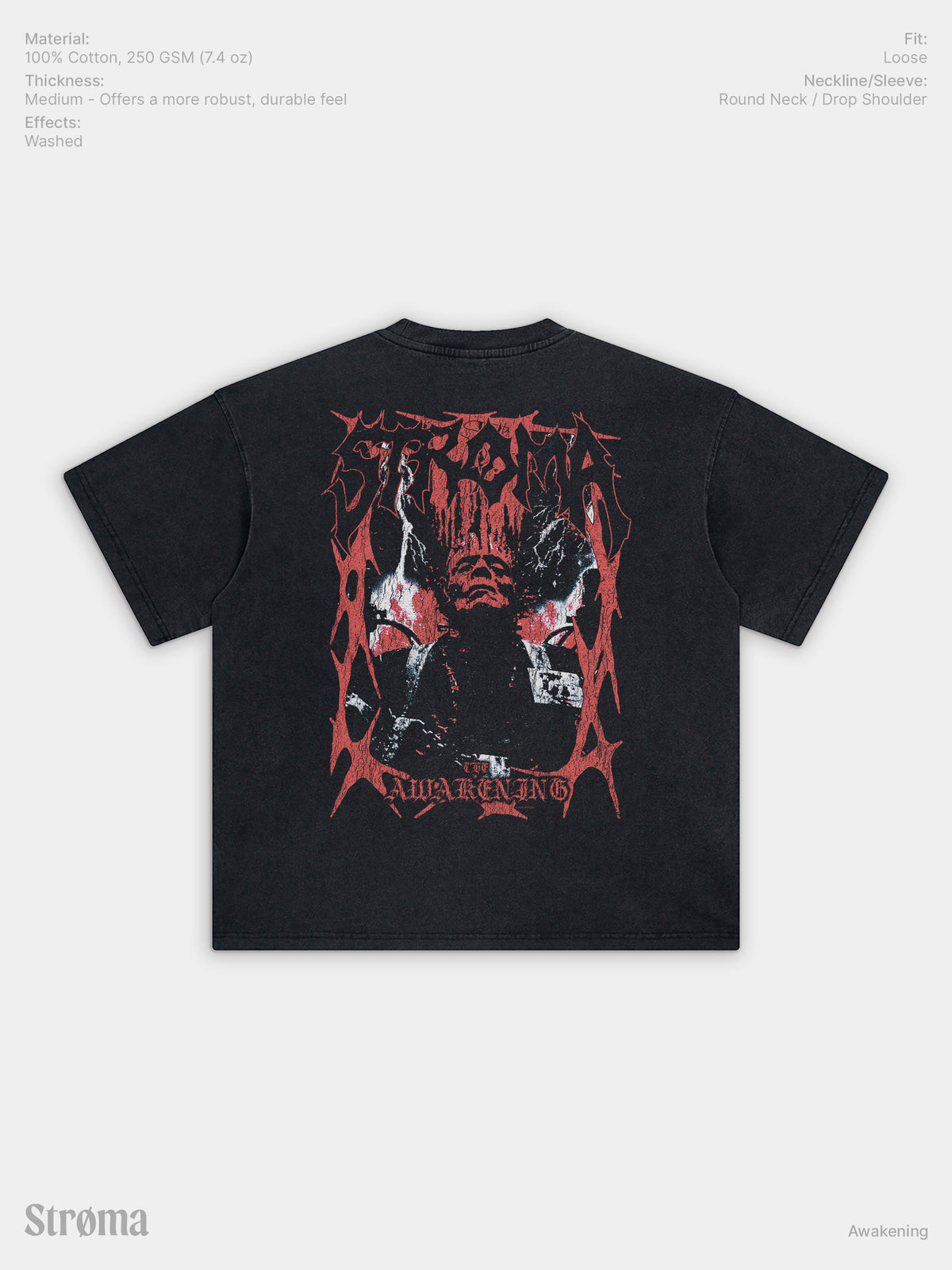 Awakening Enzyme Washed T-Shirt