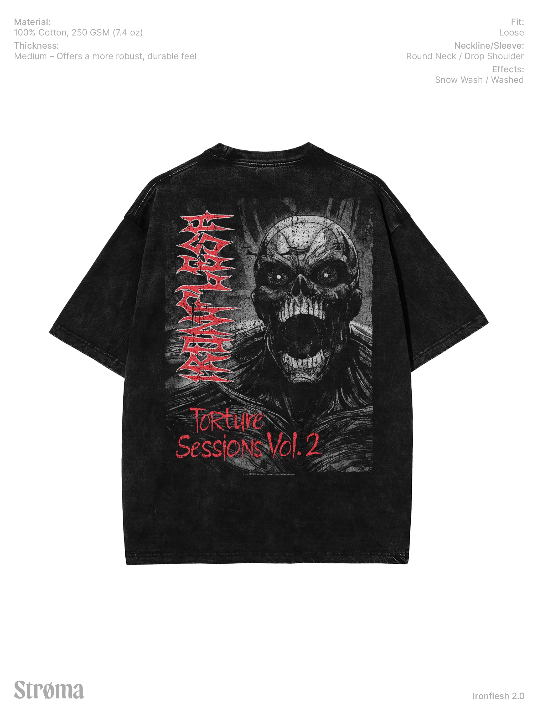 Ironflesh 2.0 Snow Washed T-Shirt