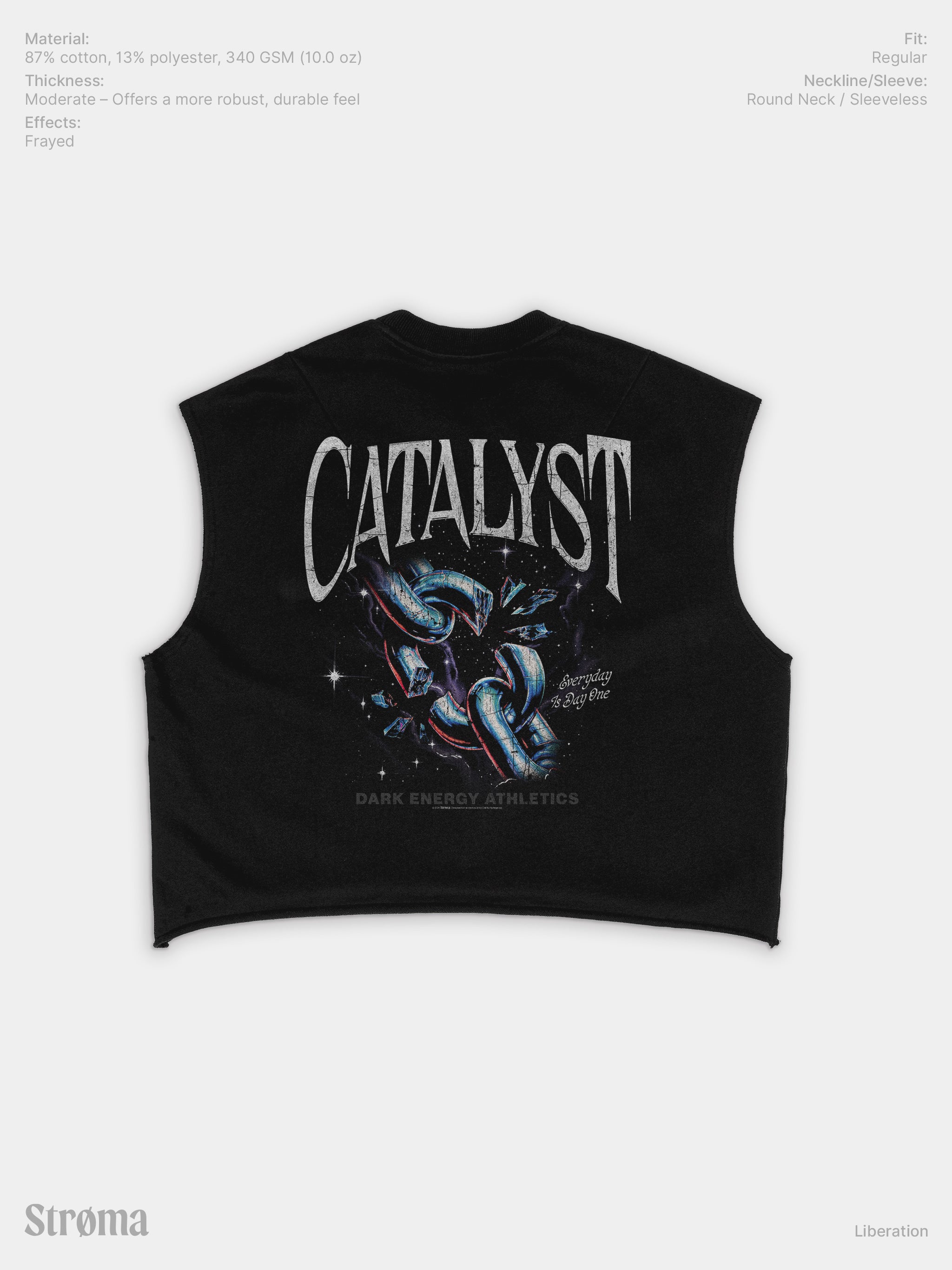 Liberation French Terry Boxy Tank Top