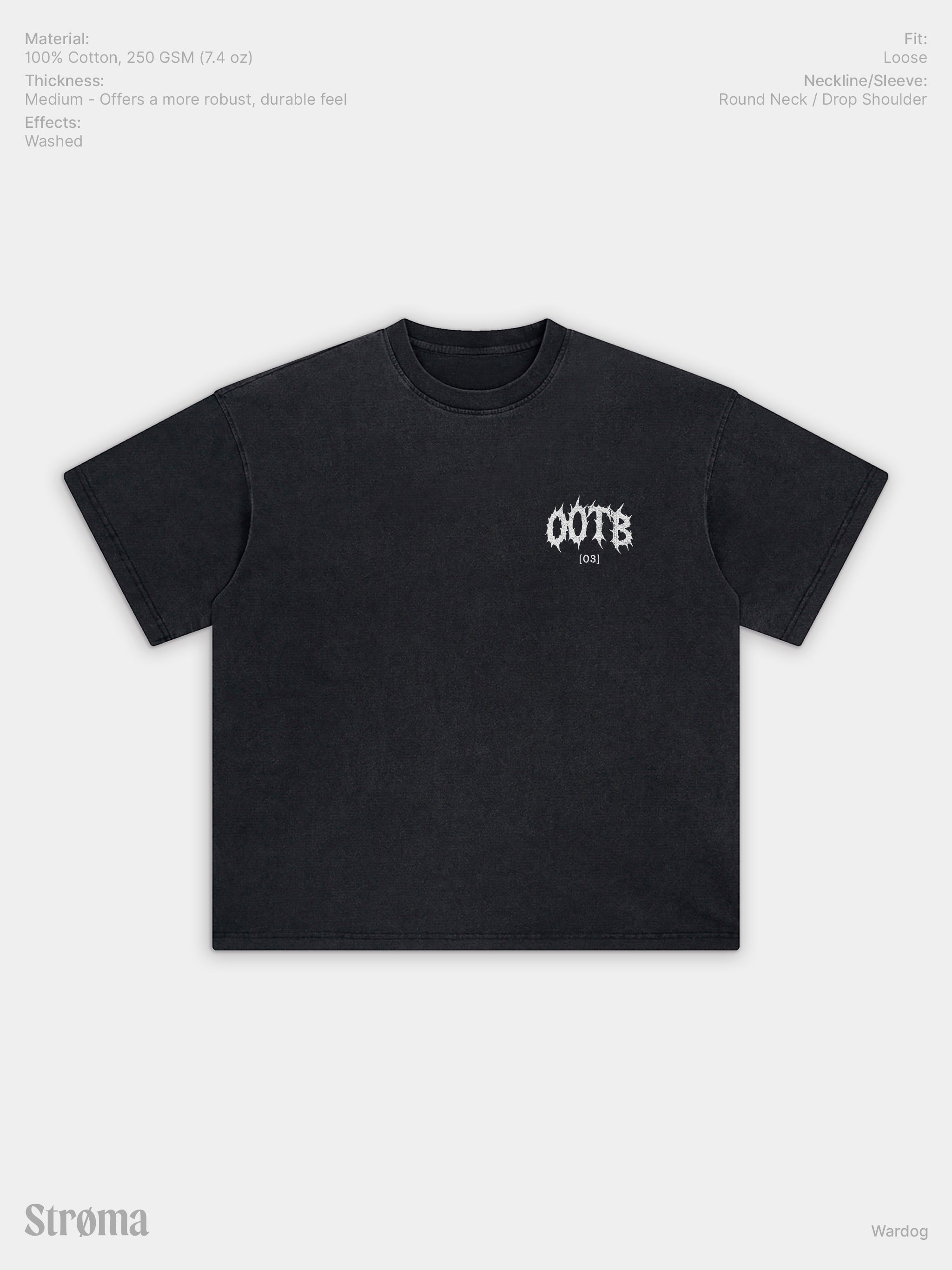 Wardog Enzyme Washed T-Shirt