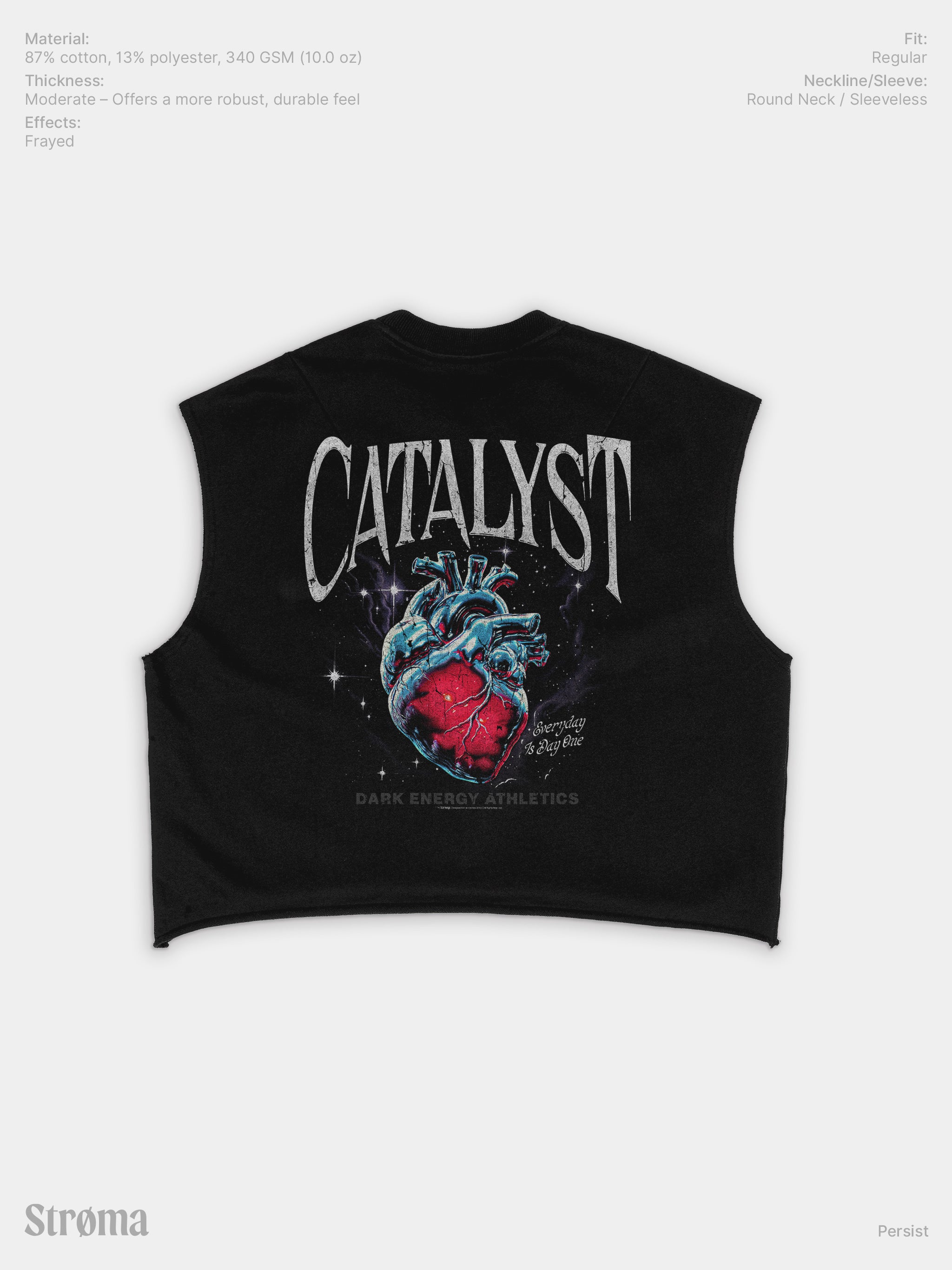 Persist French Terry Boxy Tank Top