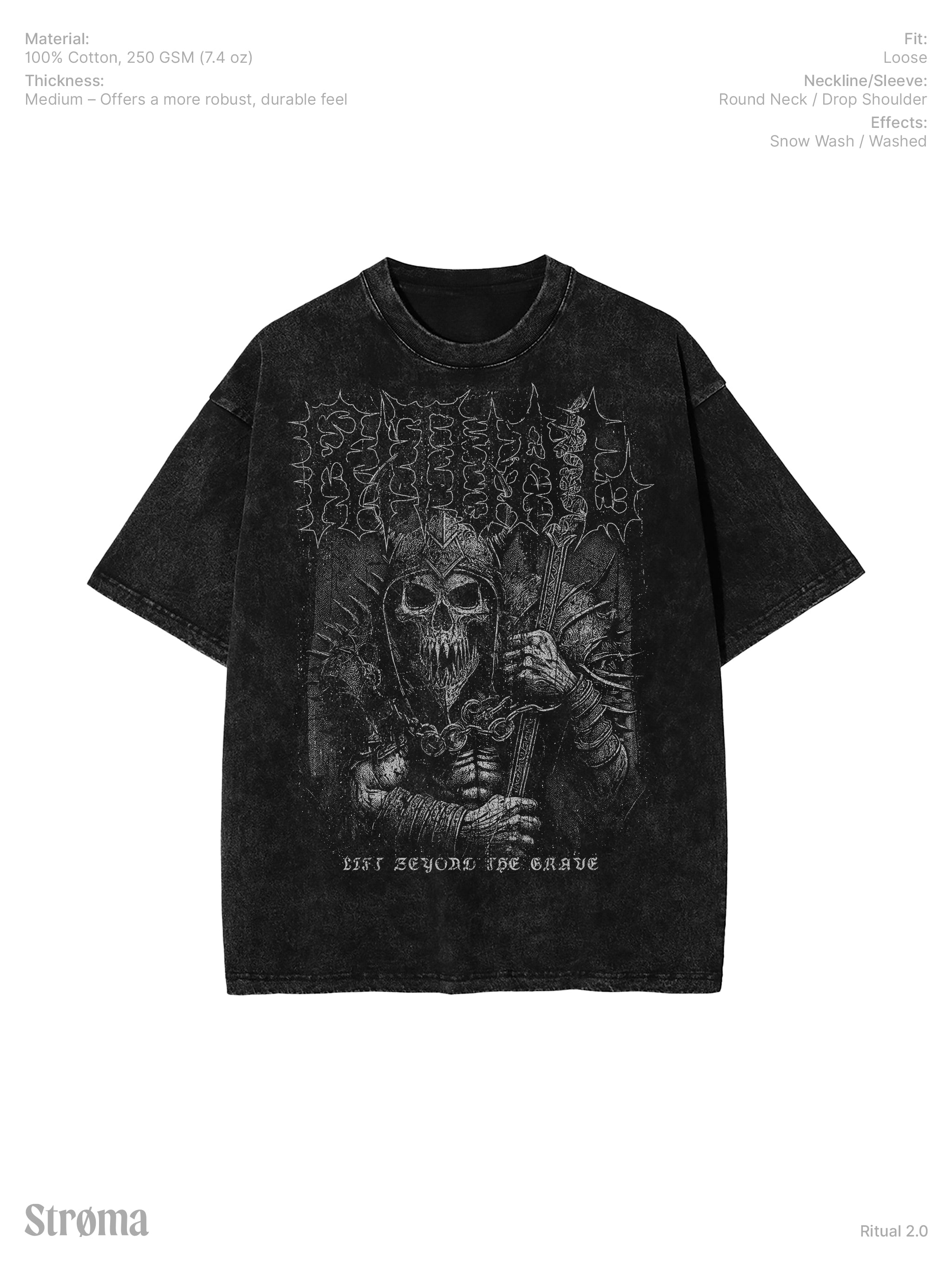 Ritual 2.0 Snow Washed T-Shirt