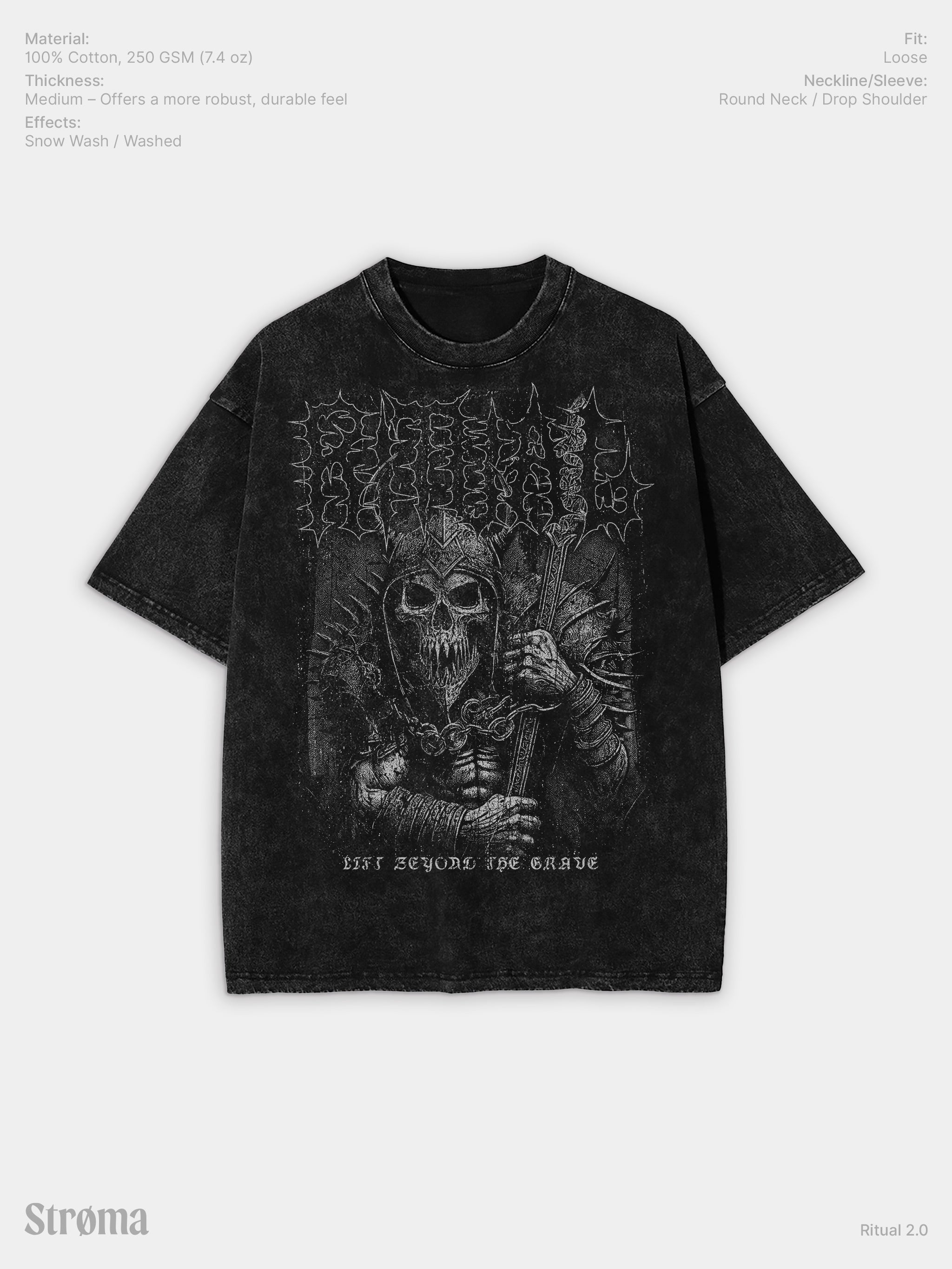 Ritual 2.0 Snow Washed T-Shirt