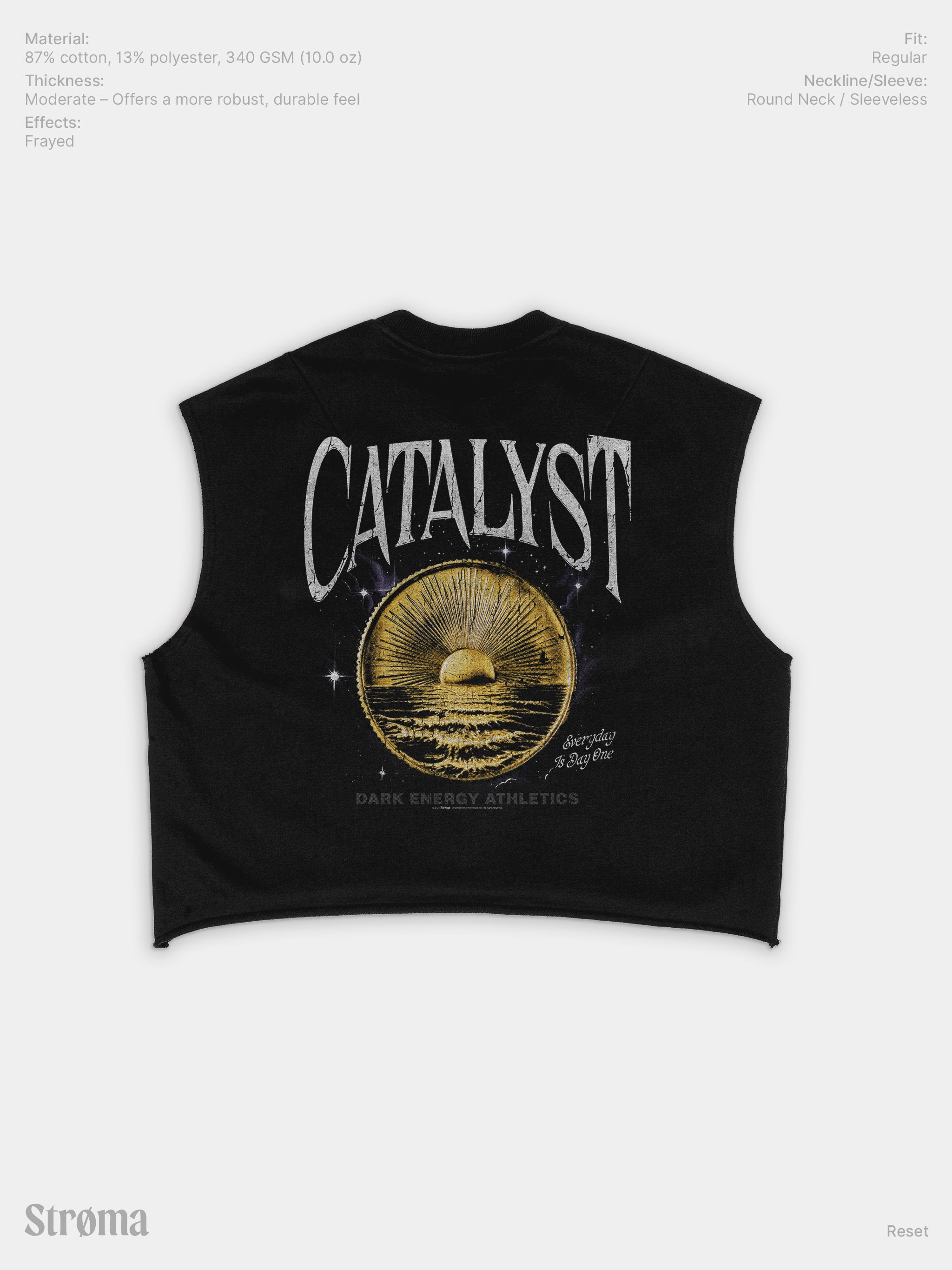 Reset French Terry Boxy Tank Top