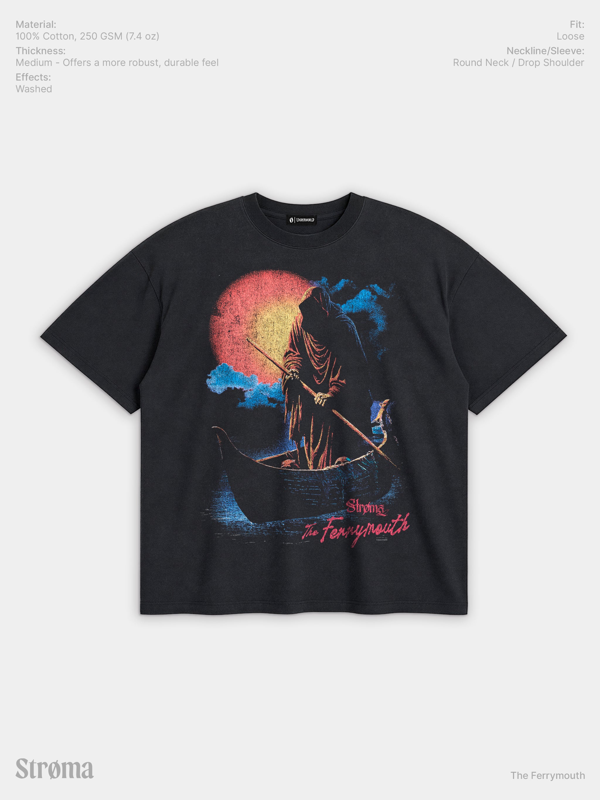 The Ferrymouth Enzyme Washed T-Shirt