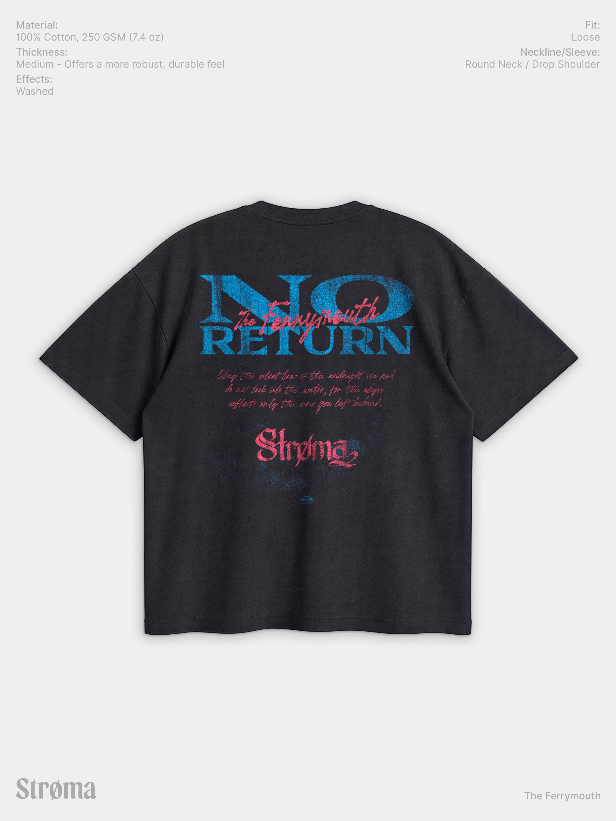 The Ferrymouth Enzyme Washed T-Shirt