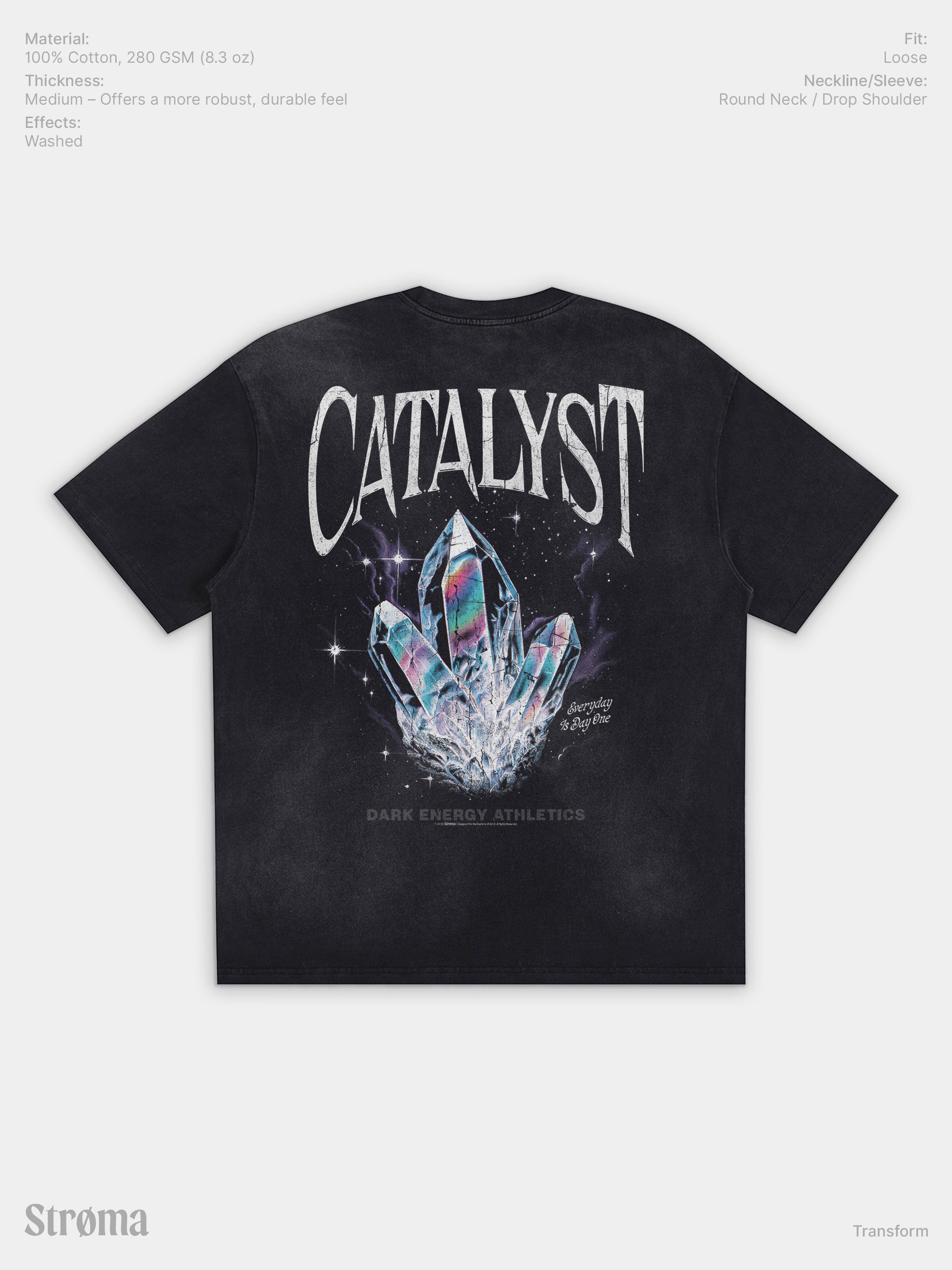 Transform Sunfaded Loose Fit T-Shirt