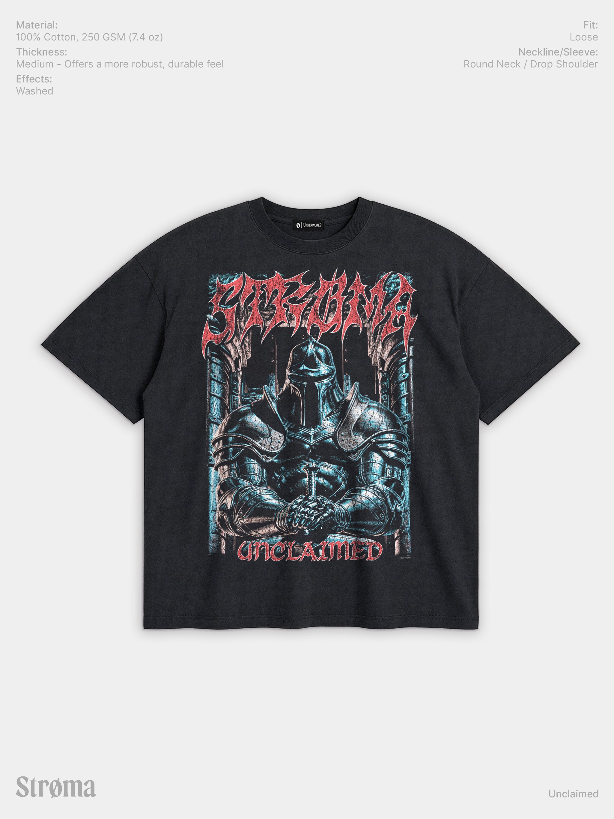 Unclaimed Enzyme Washed T-Shirt